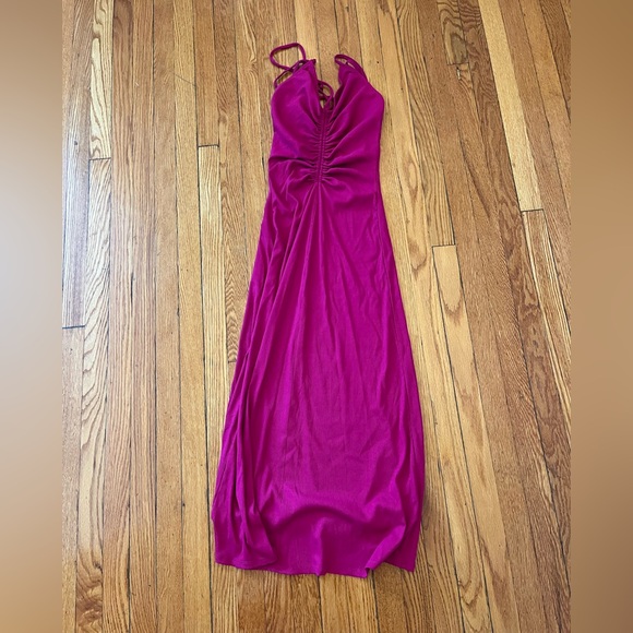 Chrysanthemum Dresses & Skirts - Elegant Pink Women's Dress